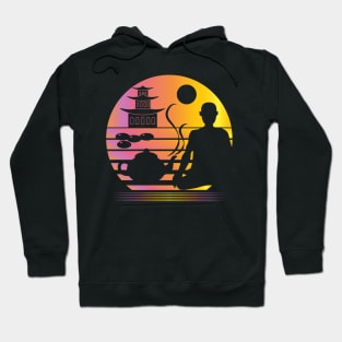 Gugong Synthwave - Board Game Inspired Graphic - Tabletop Gaming  - BGG Hoodie